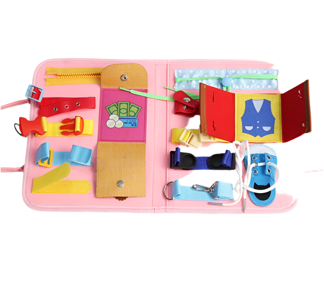 Montessori matató táska (rózsaszín )