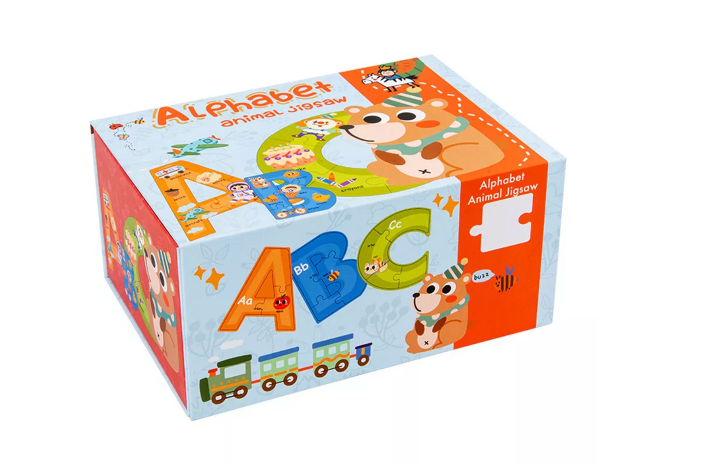 Fa puzzle ábécé