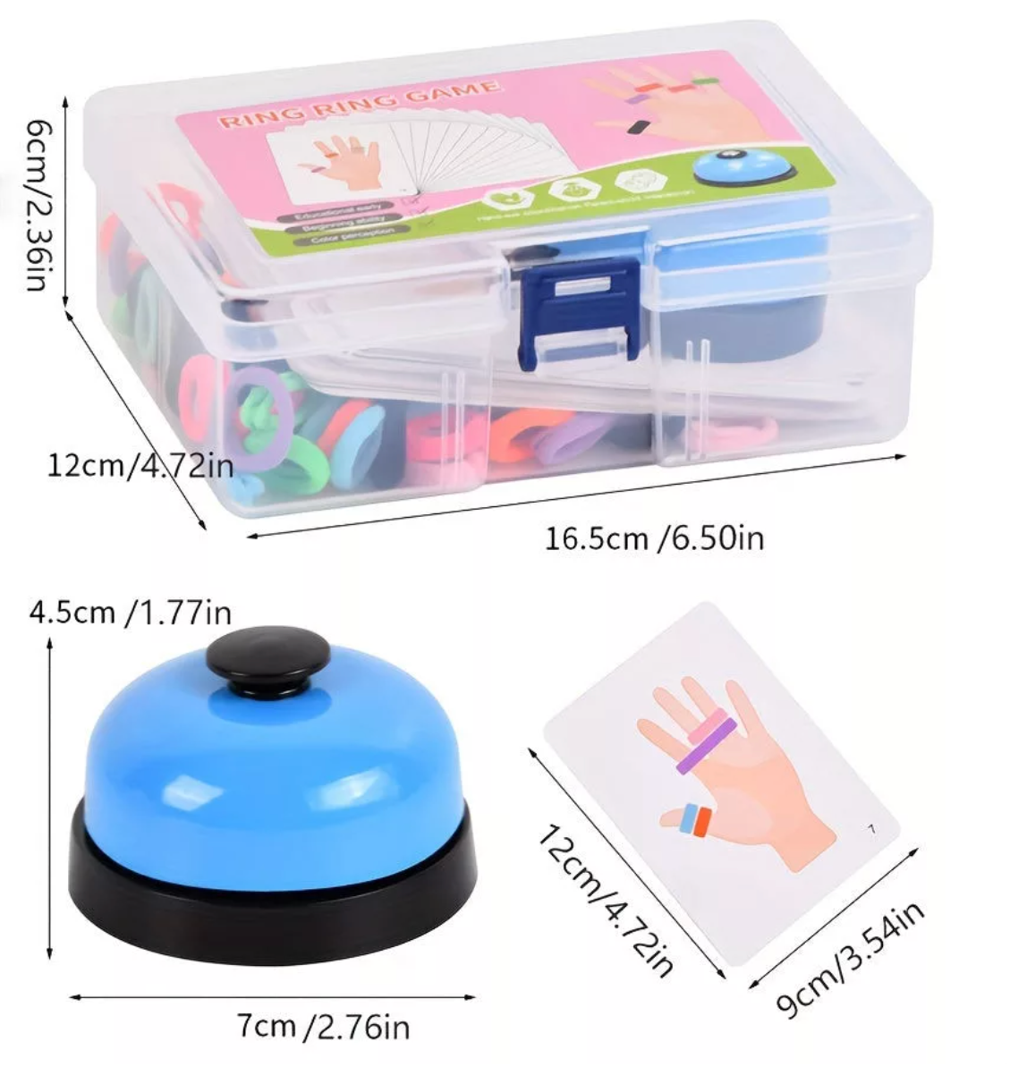 Ujjgyűrűs játék, finommotoros készségek fejlesztésére