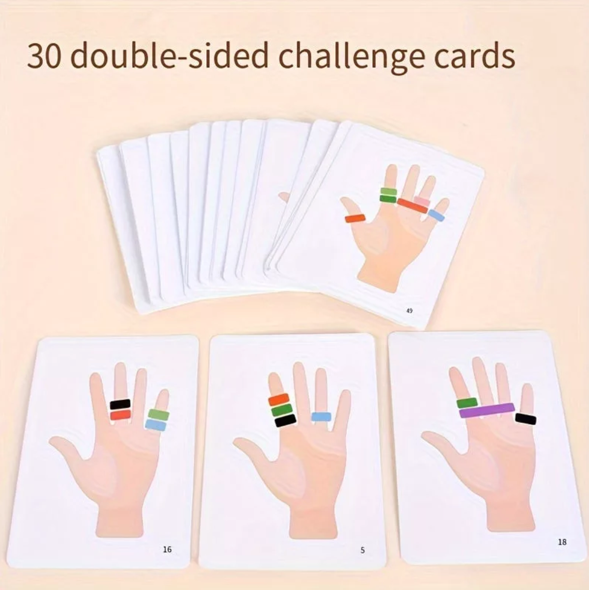 Ujjgyűrűs játék, finommotoros készségek fejlesztésére