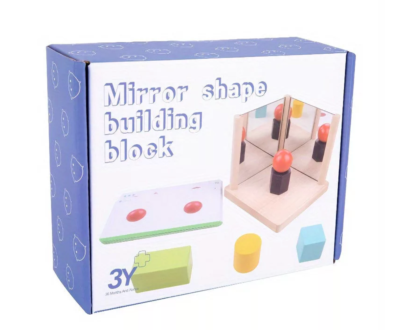 Tükrös geometriai logikai fa játék