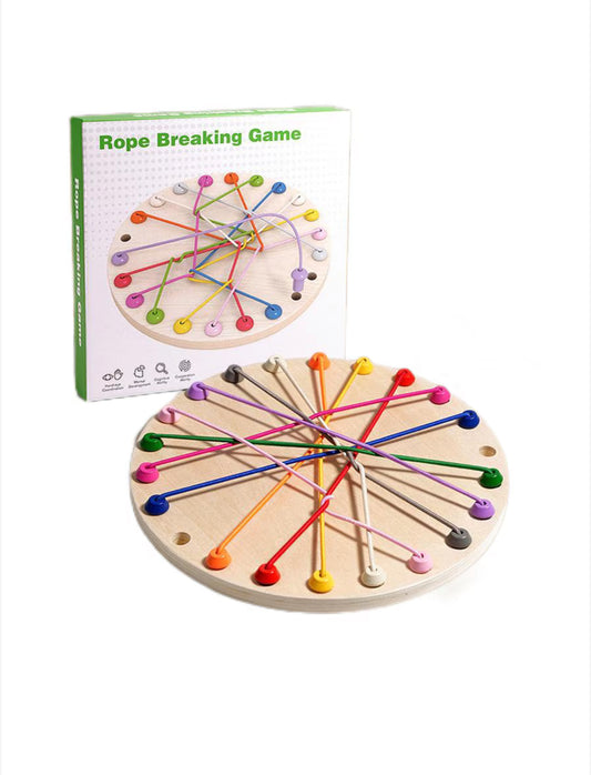 Montessori a kötözős logikai játék