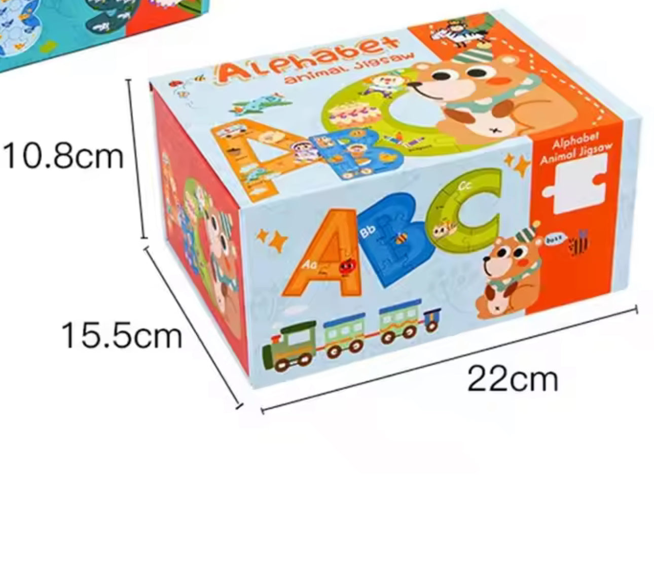 Fa puzzle angol ábécé