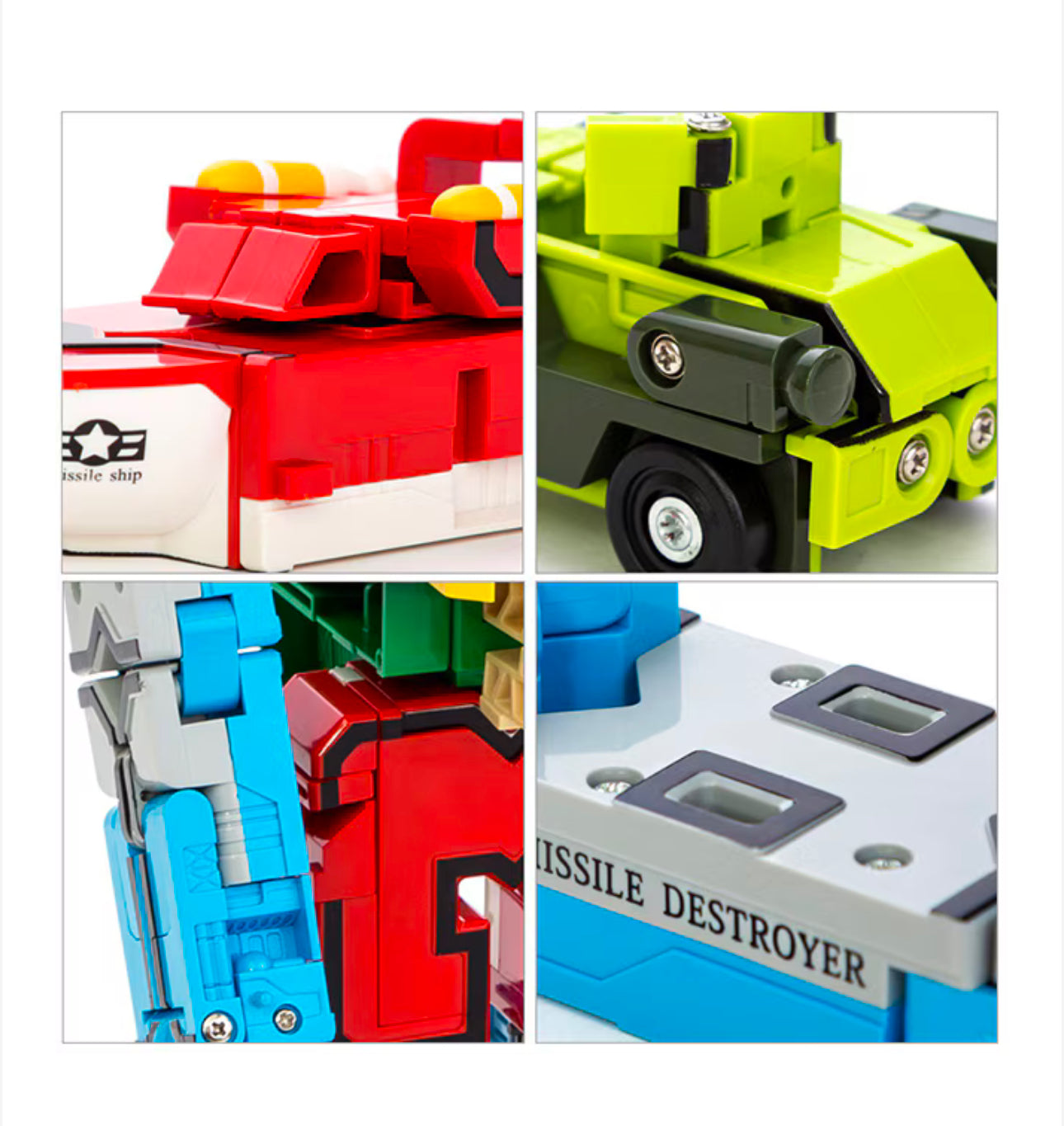 Pocket Morphers Számok 0–9 Robot Szett – Átalakuló Szám Játékok (XinleXin)