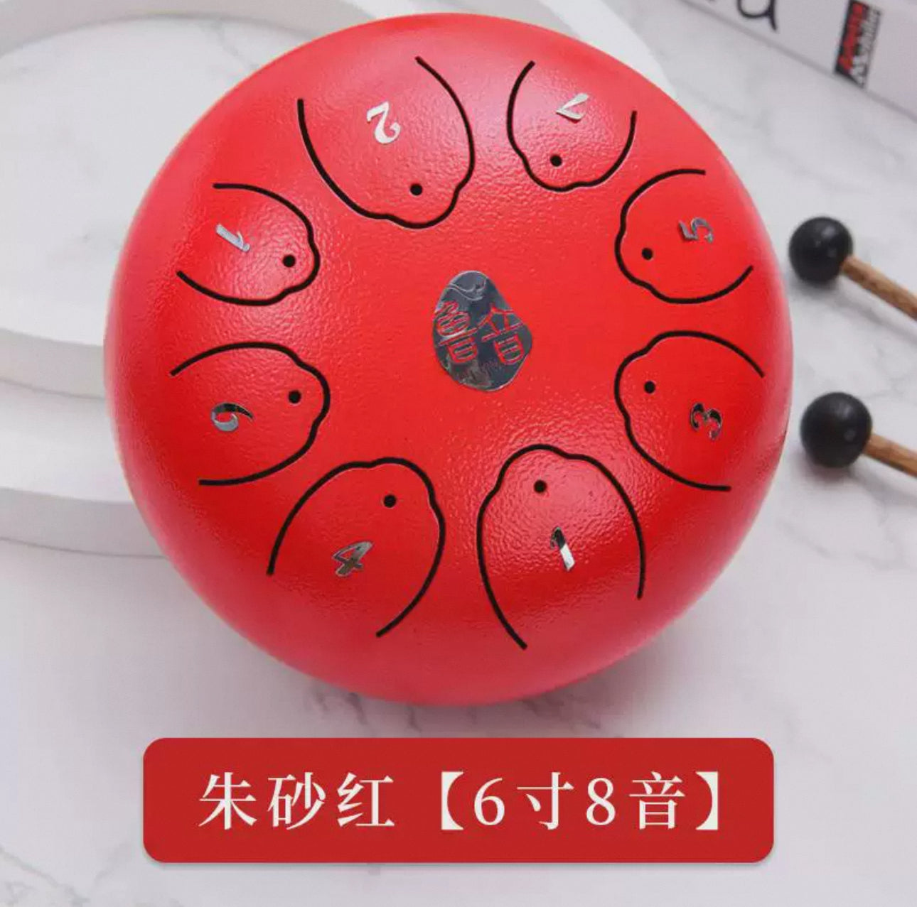 Acél nyelvdob 8 hanngal - Steel Tongue Drums