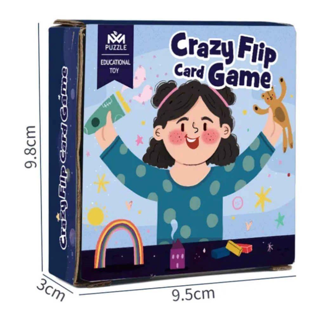 Gyorsasági képes kártyajáték- Crazy Flip Card