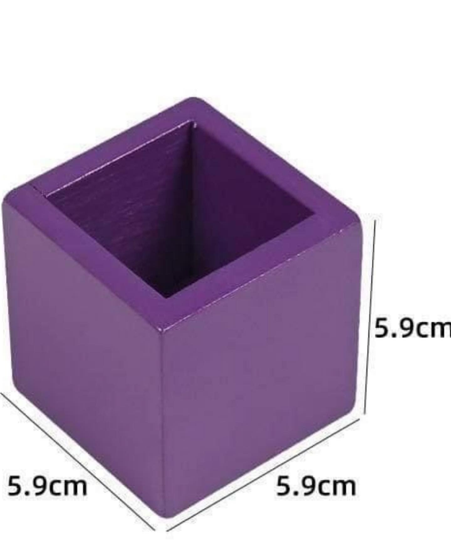 Montessori fából készült színes szivárvány nagy doboz (6db)