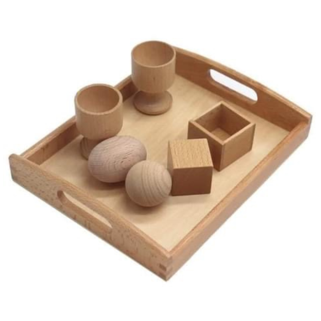 Montessori baba fa játék készlet