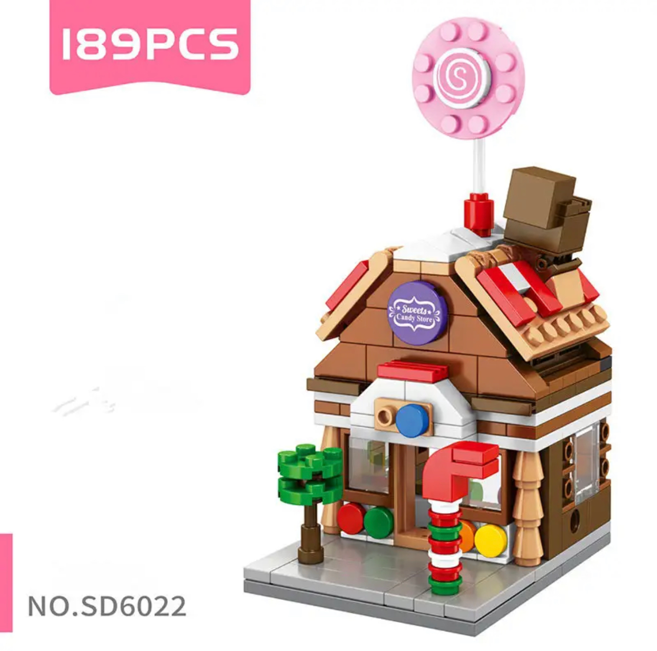Sembo block mini varos építő játék