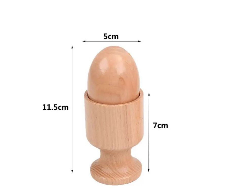 Montessori baba fa játék készlet