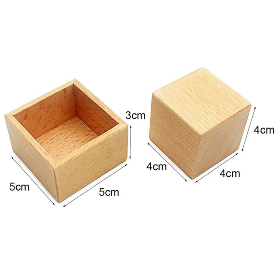 Montessori baba fa játék készlet
