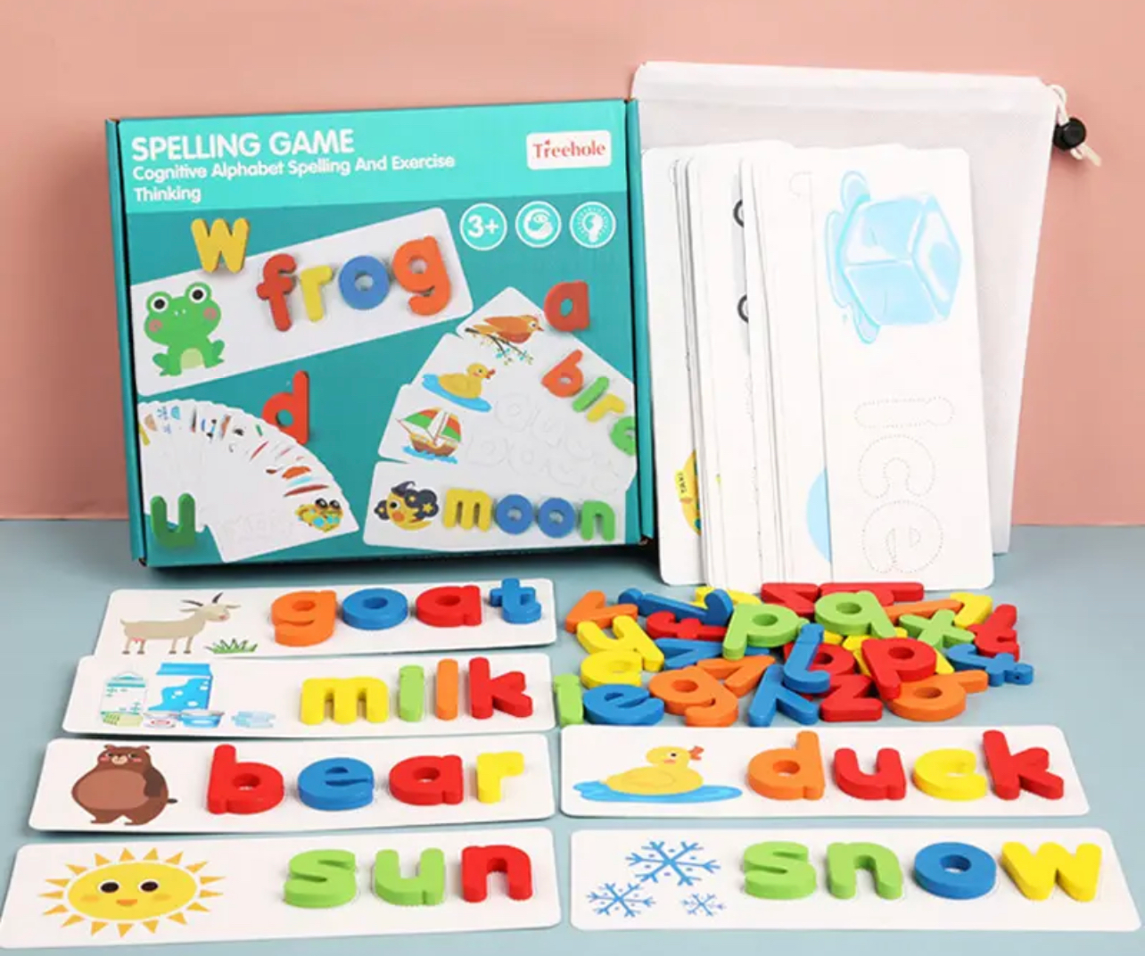 Angol helyesírási oktató ábécé betűs játék