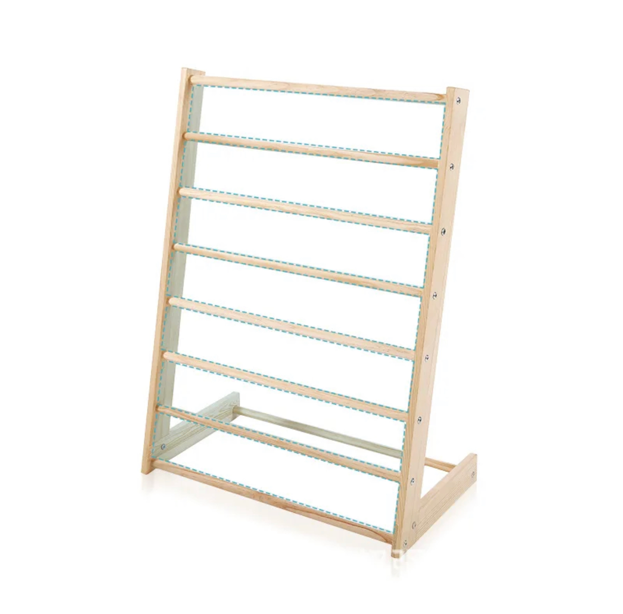 Gyermek könyvtártó állvány polc 50cm / 79cm