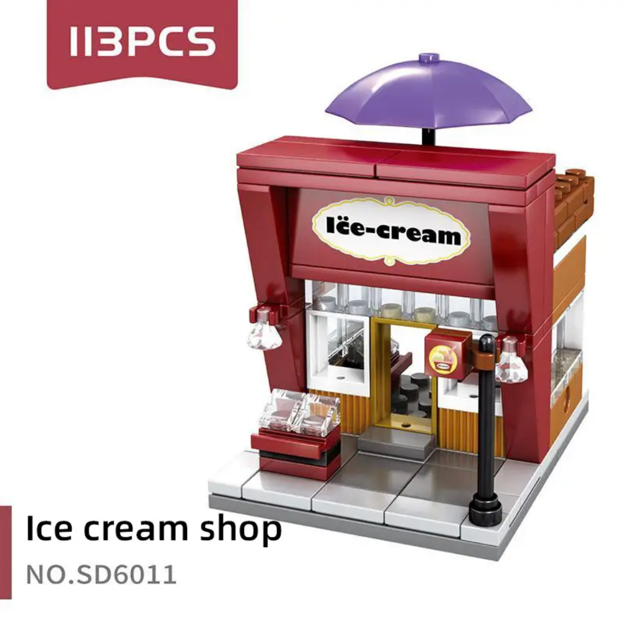 Sembo block mini varos építő játék