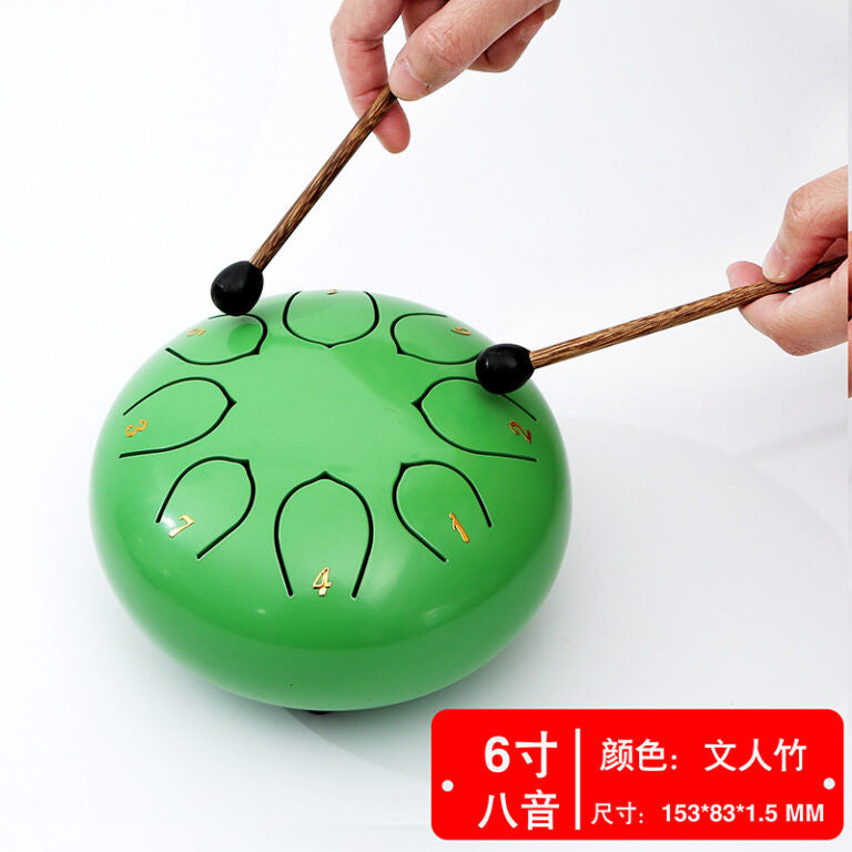 Acél nyelvdob 8 hanngal - Steel Tongue Drums