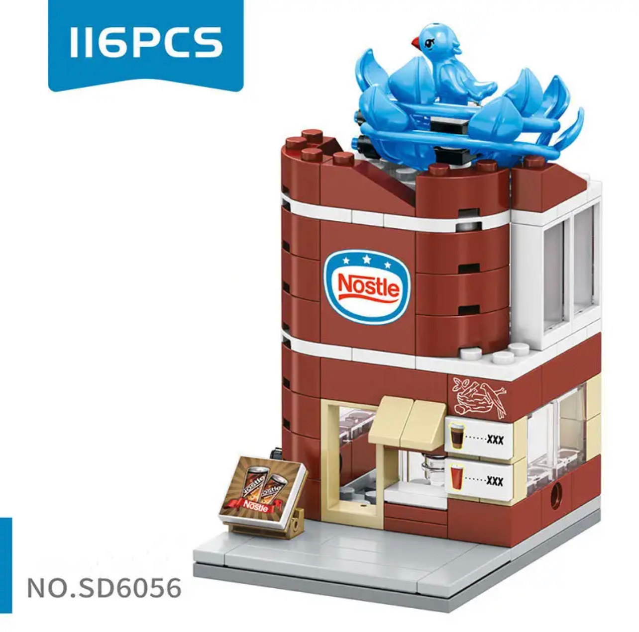 Sembo block mini varos építő játék
