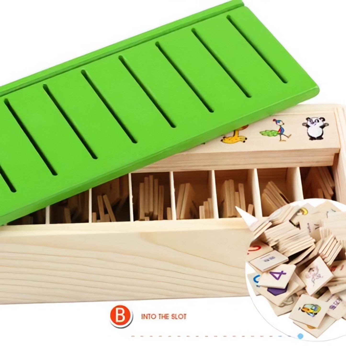 Szortírozó oktató doboz