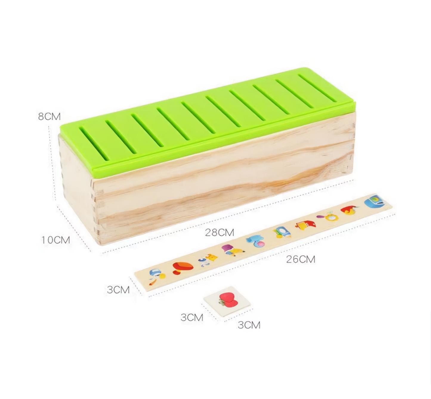 Szortírozó oktató doboz