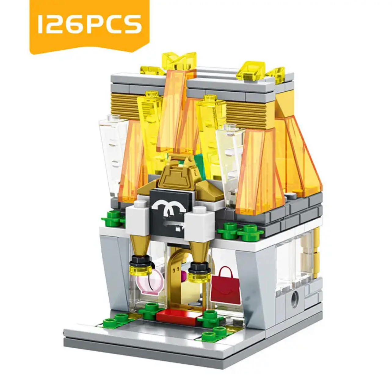 Sembo block mini varos építő játék