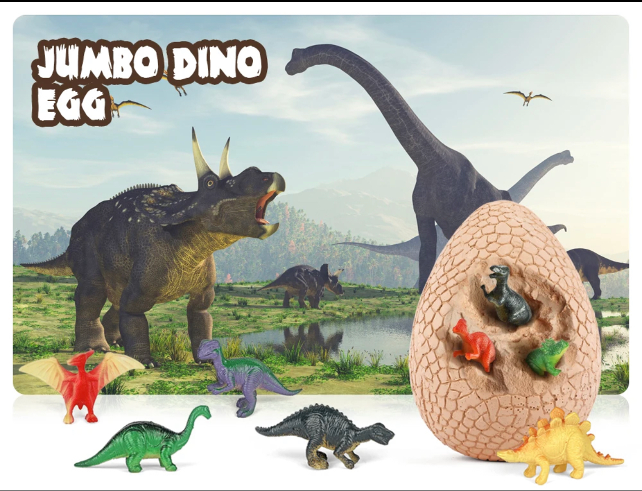 DIY nagy dinoszaurusz tojás 6+