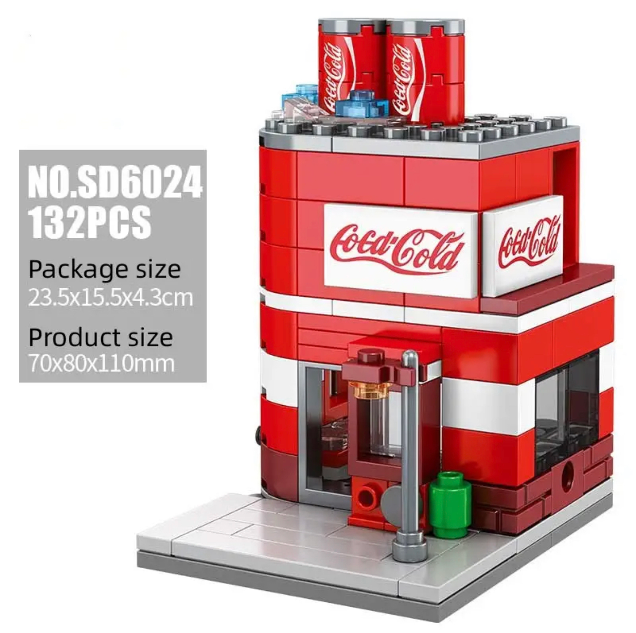 Sembo block mini varos építő játék