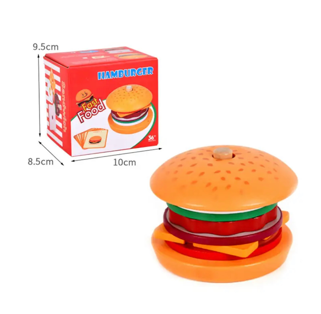 Fa szendvics / fa hamburger társasjáték