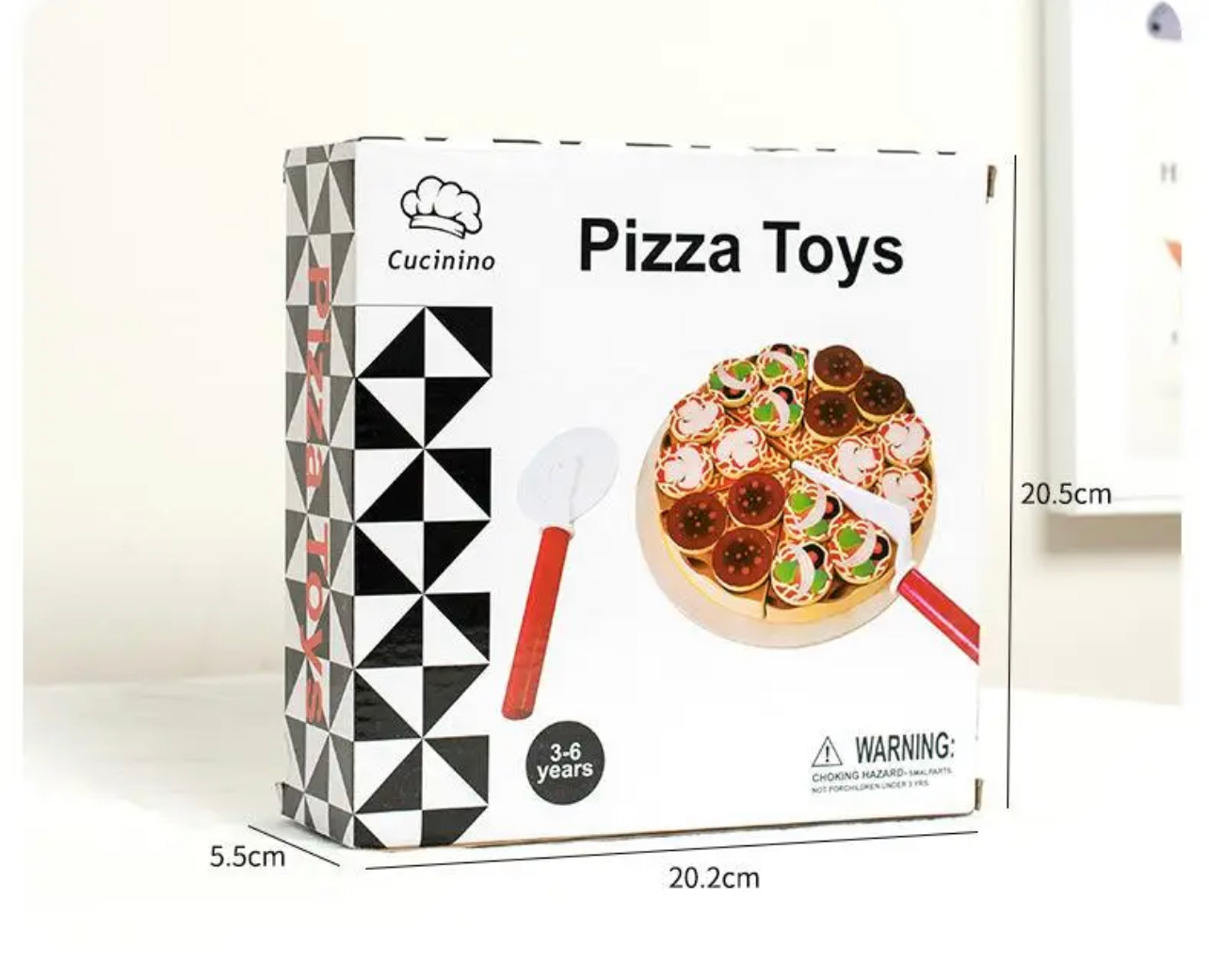 Cucinino fából készült pizza játék