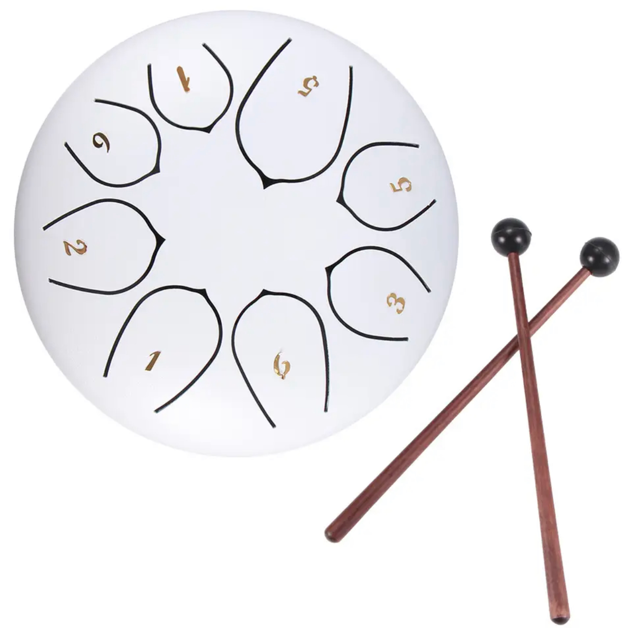 Acél nyelvdob 8 hanngal - Steel Tongue Drums