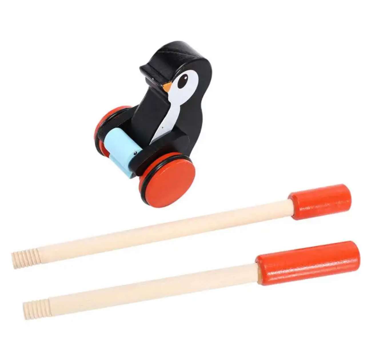 Pull&Push húzó-toló baba fa játék