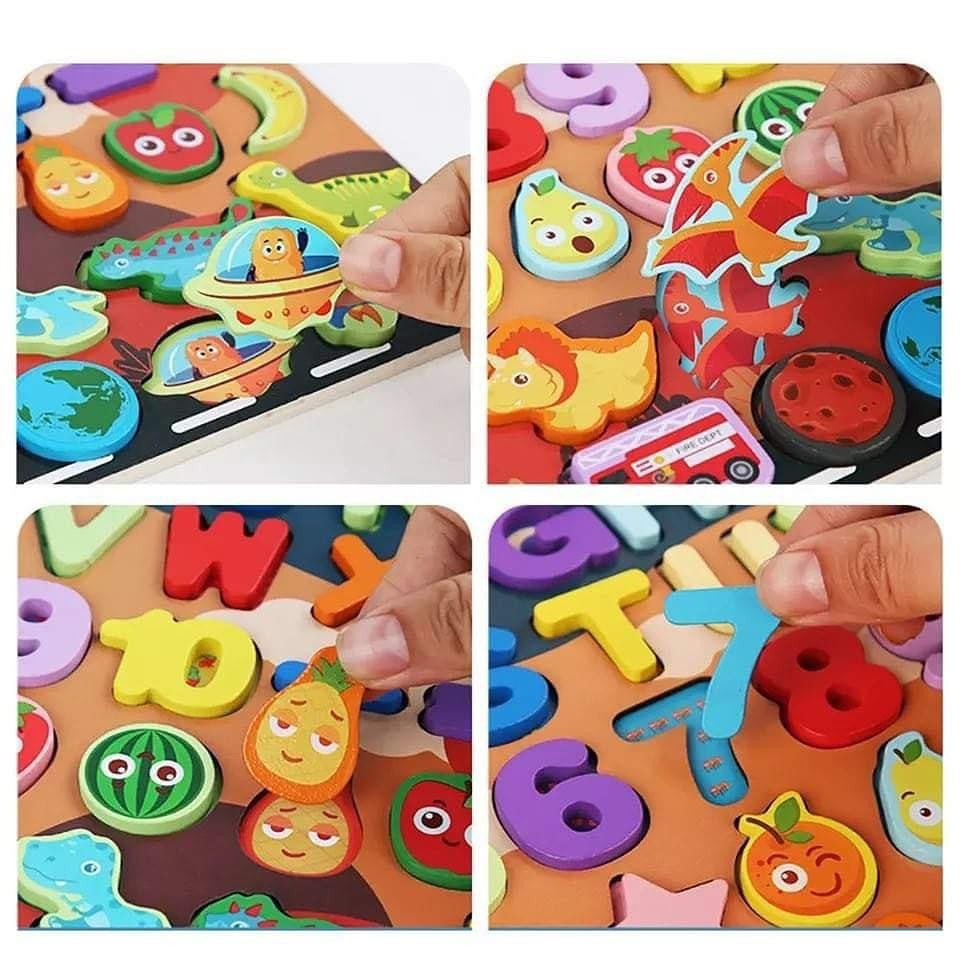 10 az 1-ben Montessori fa játék