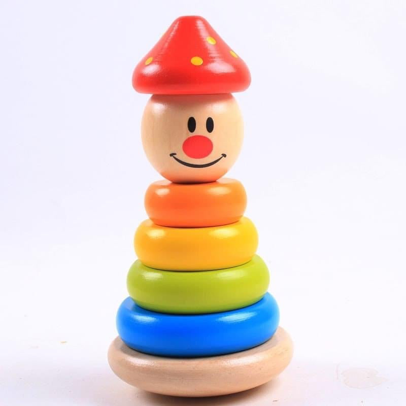 Torony épitő montessori fajáték