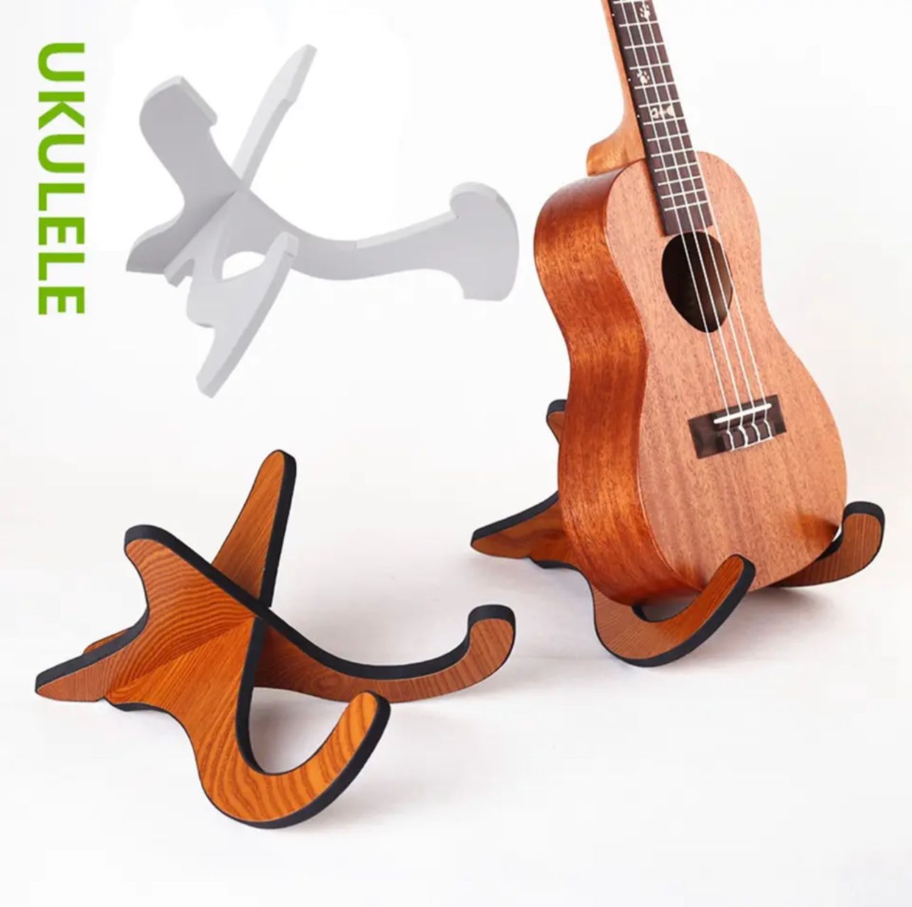 Ukelele fa állvány