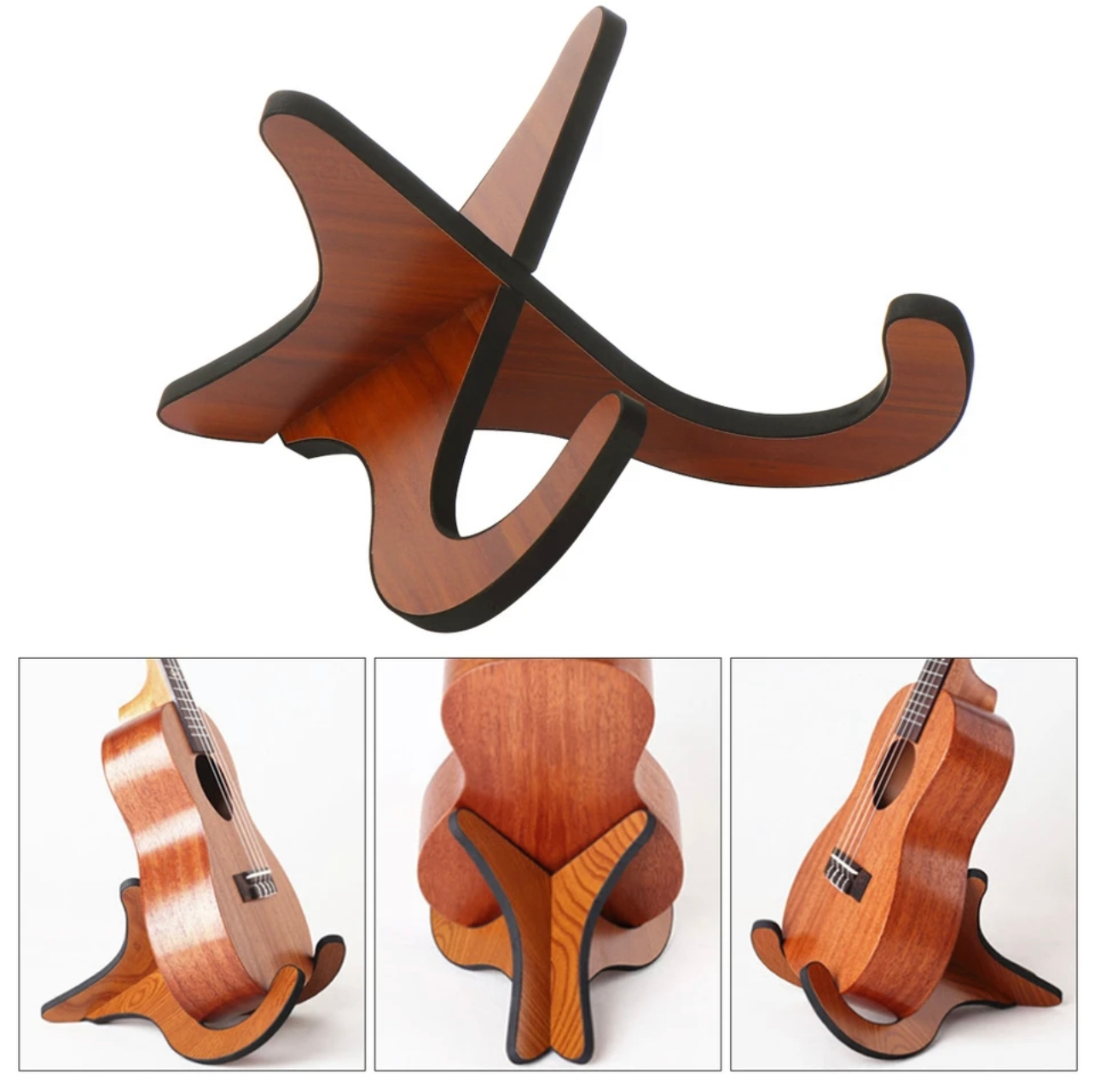 Ukelele fa állvány