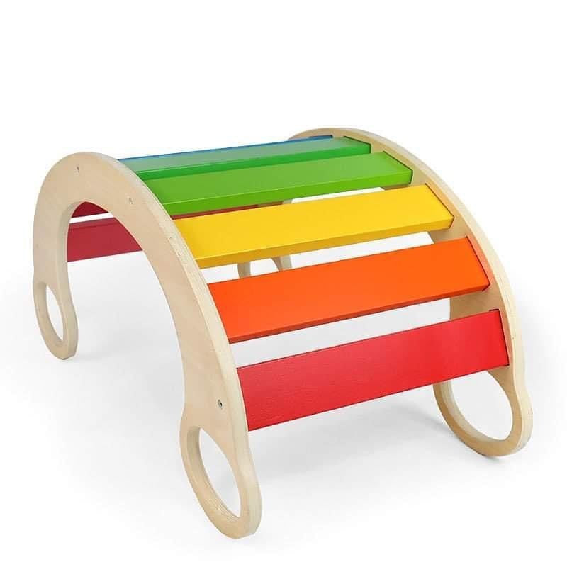Montessori gyermek szivárvány hinta 5 in 1