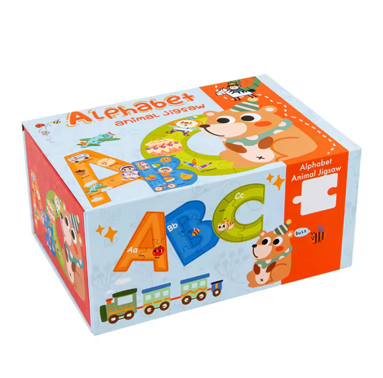 Fa puzzle angol ábécé