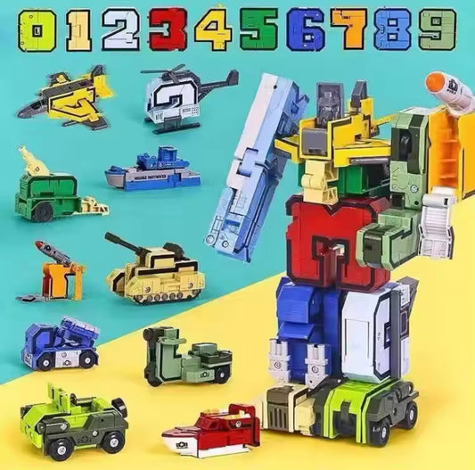 Pocket Morphers átalakuló számok 0–9 – fejlesztő gyűjthető játék