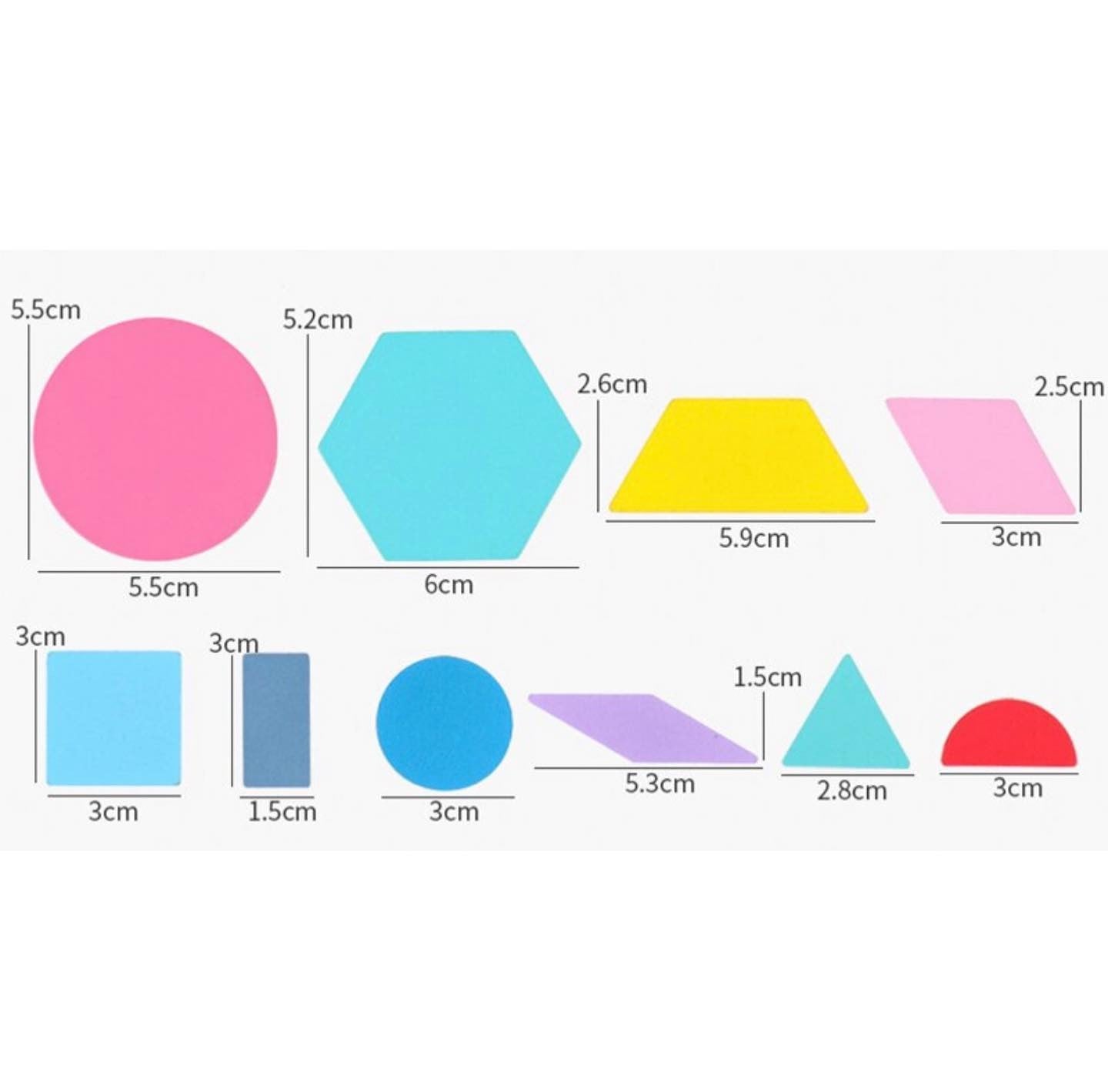 180 darabos Fa Tangram Kirakós Játék