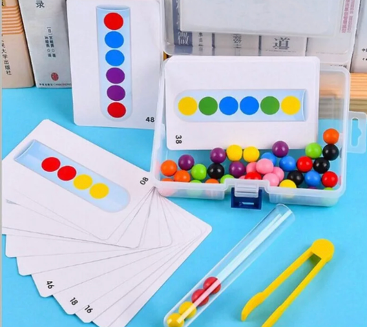 Montessori golyós oktató játék