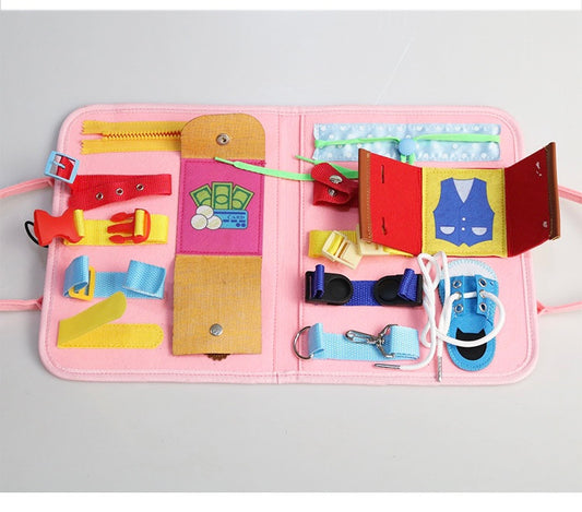 Montessori matató táska (rózsaszín )